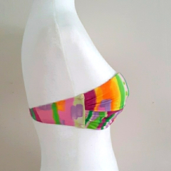 Victoria’s Secret Front Twist Bandeau Multicolored Size 34 C - Picture 4 of 8